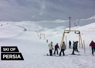 Téléski et piste de ski de Pooladkaf