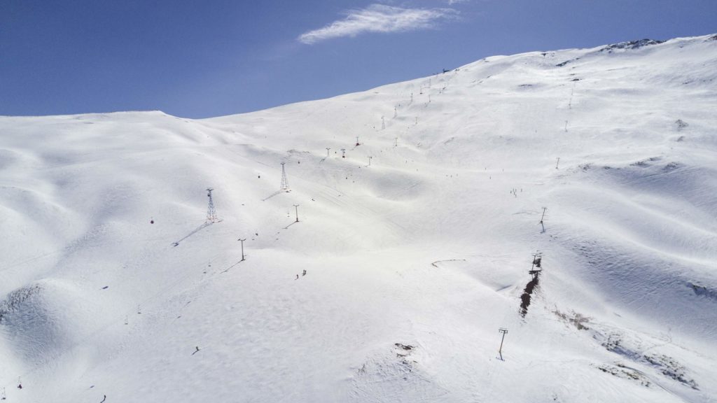 Dizin ski resort in Iran