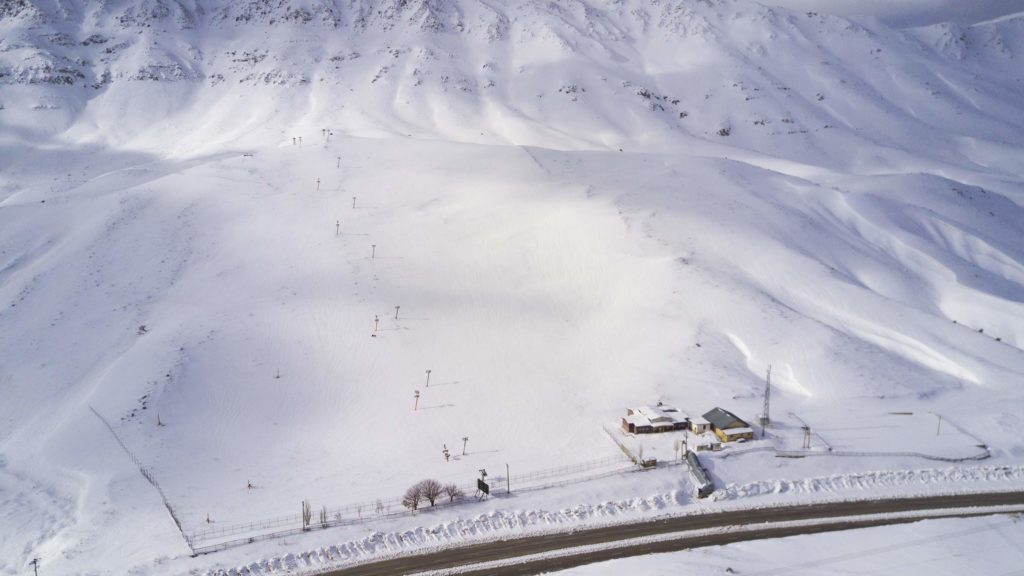 Kakan ski resort in Iran