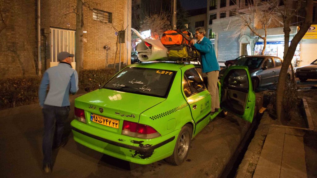 Taxi to reach ski resorts in Iran