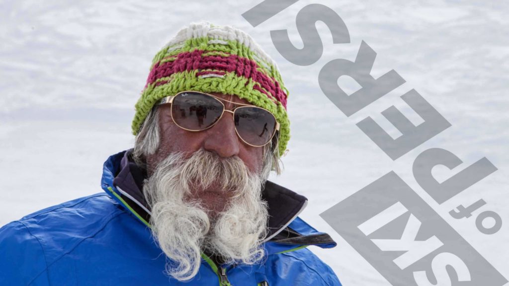 Reza skier in Iran